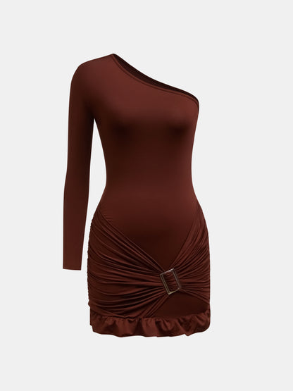 Ruffle Bodycon Dress 1262782