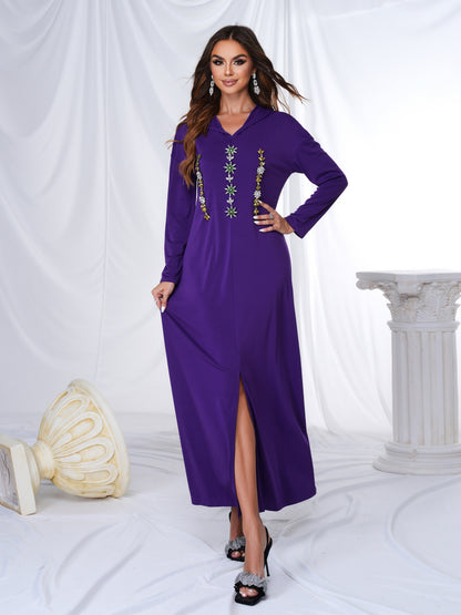 Slit Arabian Dresses 1287952