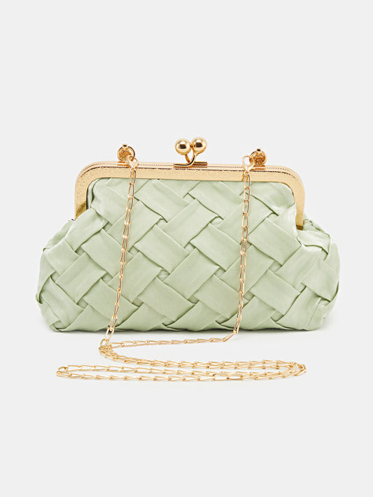 Basket Weave Sling Bag 120421