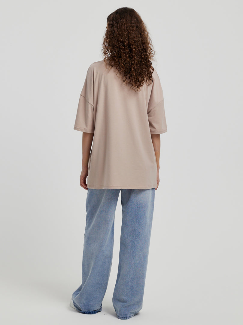 Printed Pullover T-Shirt 74798