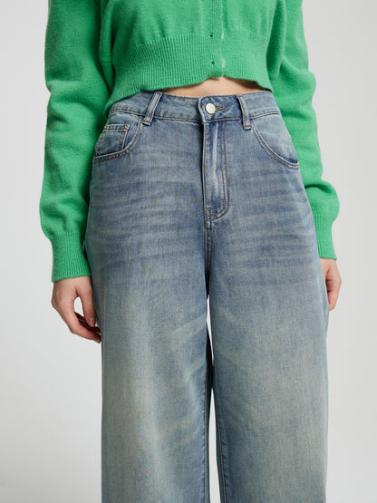 Straight Leg Jeans 113495