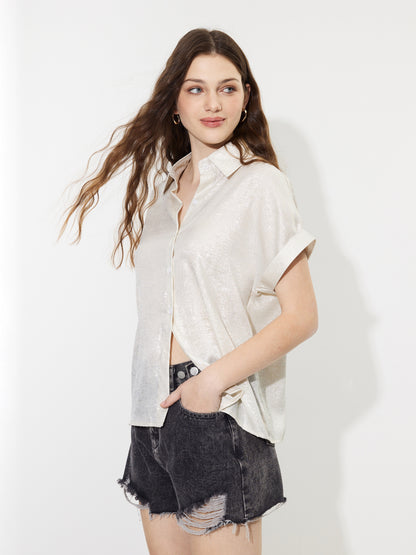 Placket Blouse 1237602