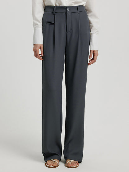 Darted Straight Leg Trousers 111243