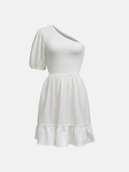 Ruffle A-Line Dress 119503