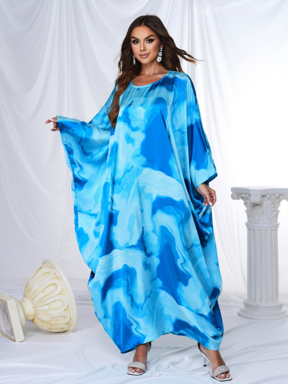 Color Block Arabian Dresses 1283142