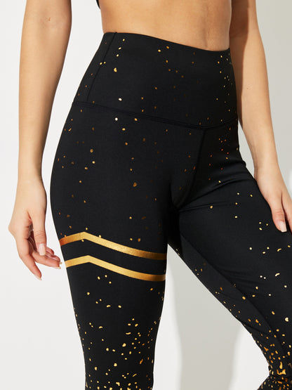 Striped Gym Tights 118719