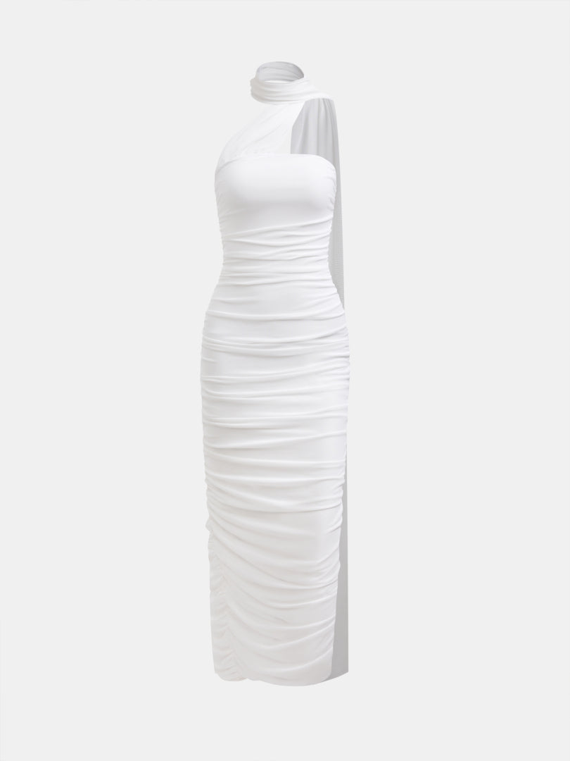 Gathered Bodycon Dress 1254252