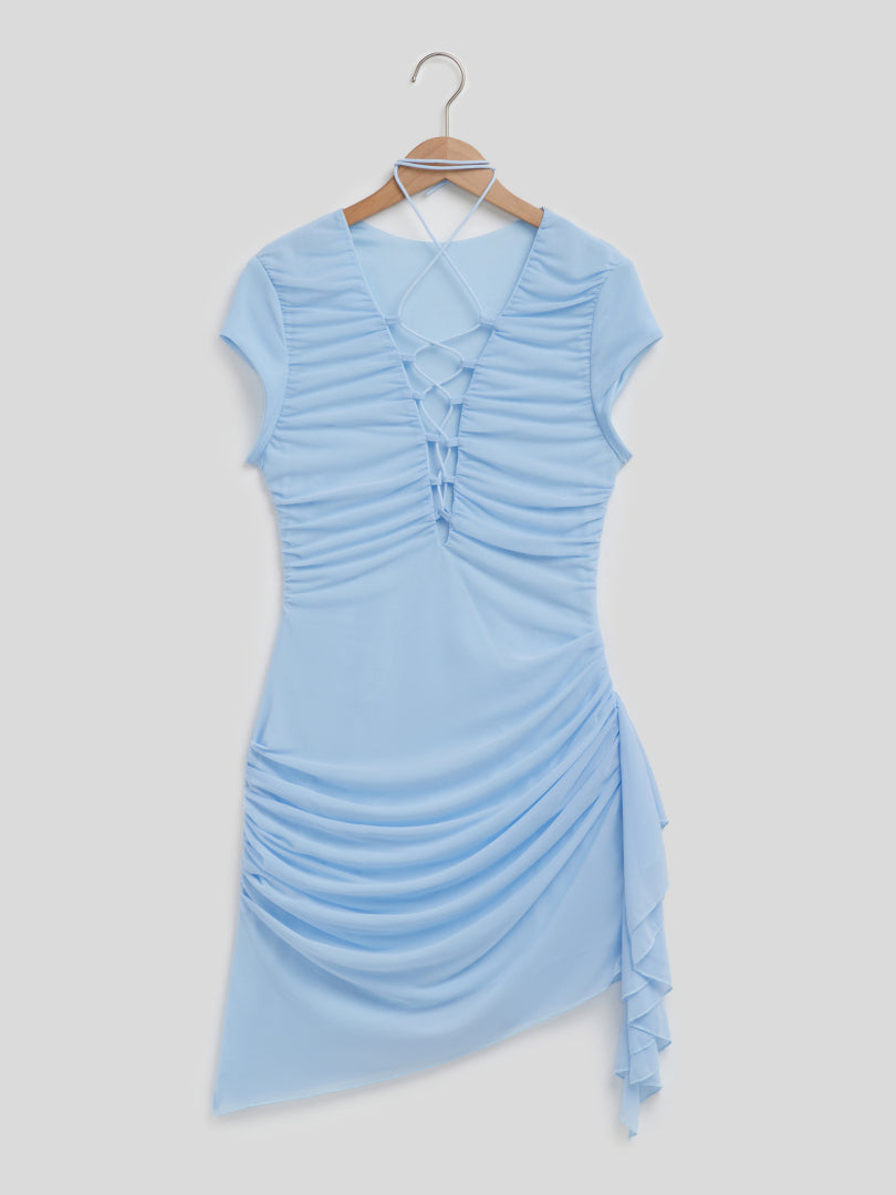 Ruched Bodycon Dress 117613