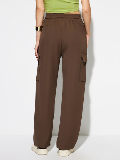 Pocket Straight Leg Pants 1287192