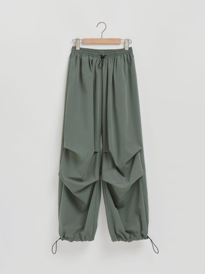Gathered Straight Leg Pants 111827
