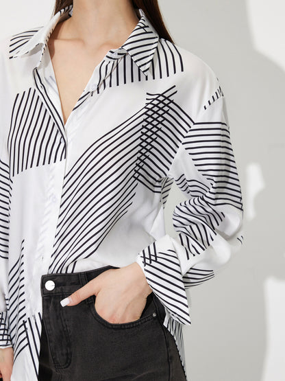 Placket Blouse 119609