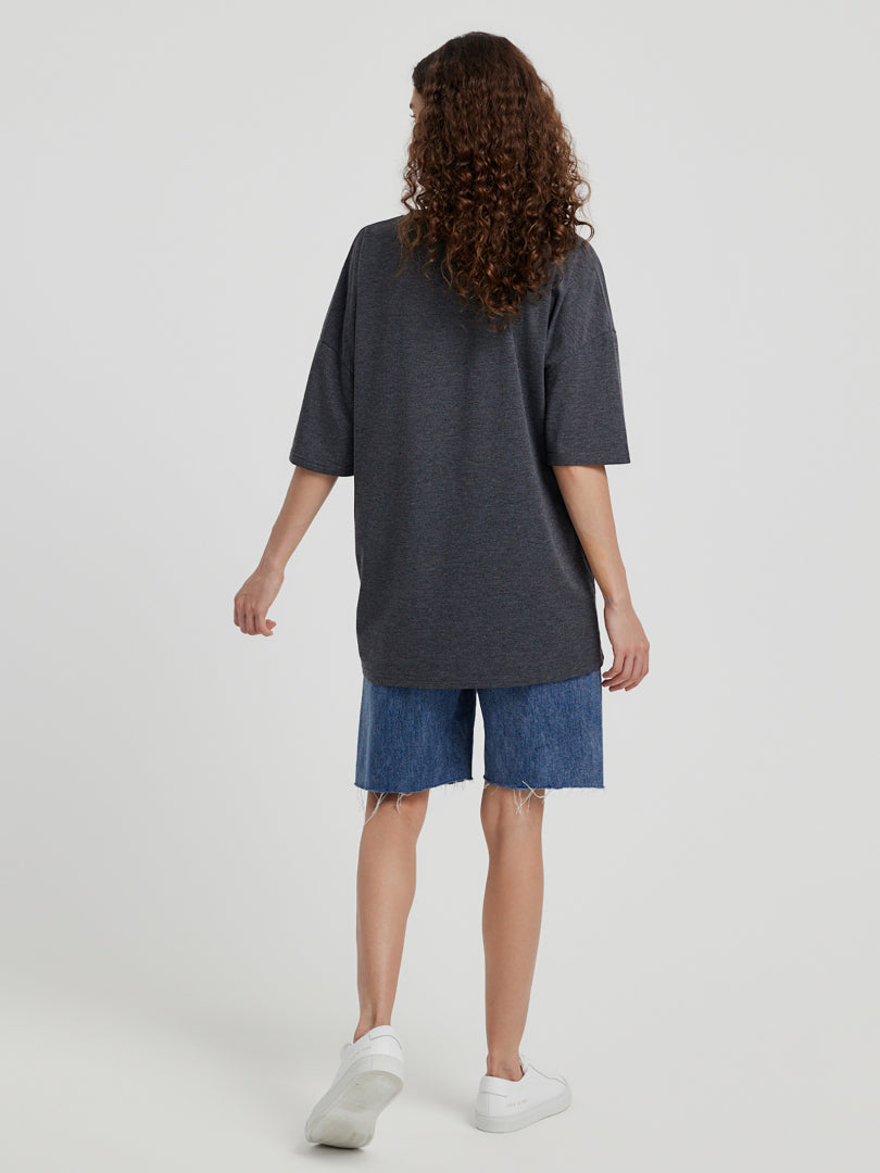 Printed Pullover T-Shirt 74798