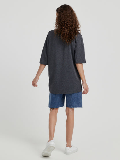 Printed Pullover T-Shirt 74798