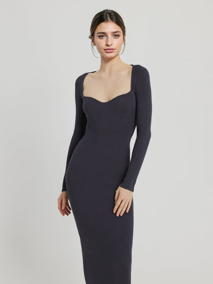 Long Knit Dress 111651