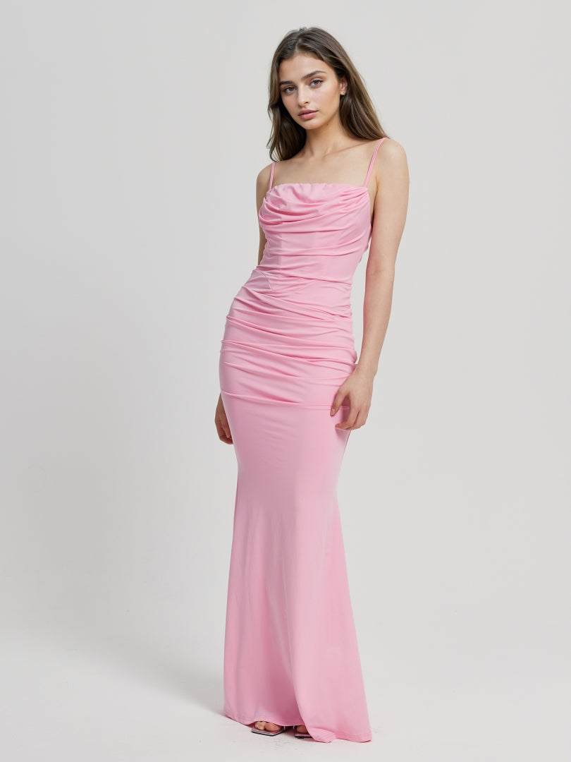 Maxi Gathered Cami Dress 107375