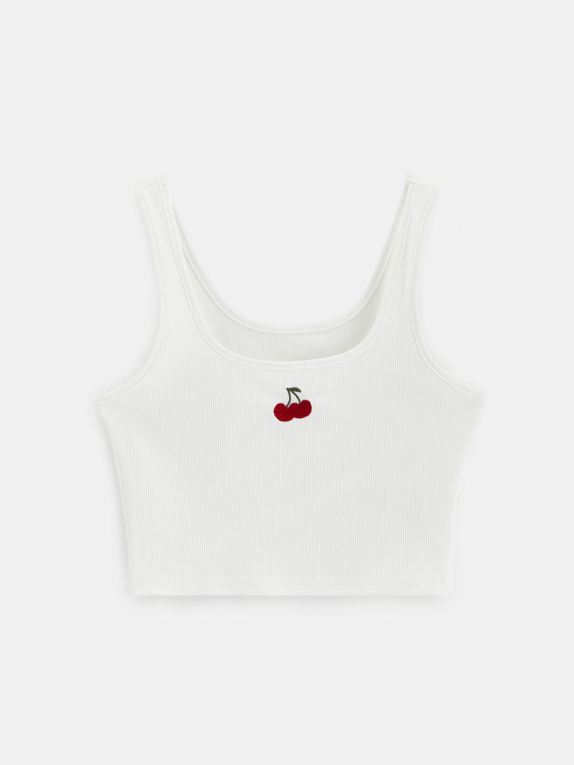 Embroidered Tank Top 1234791