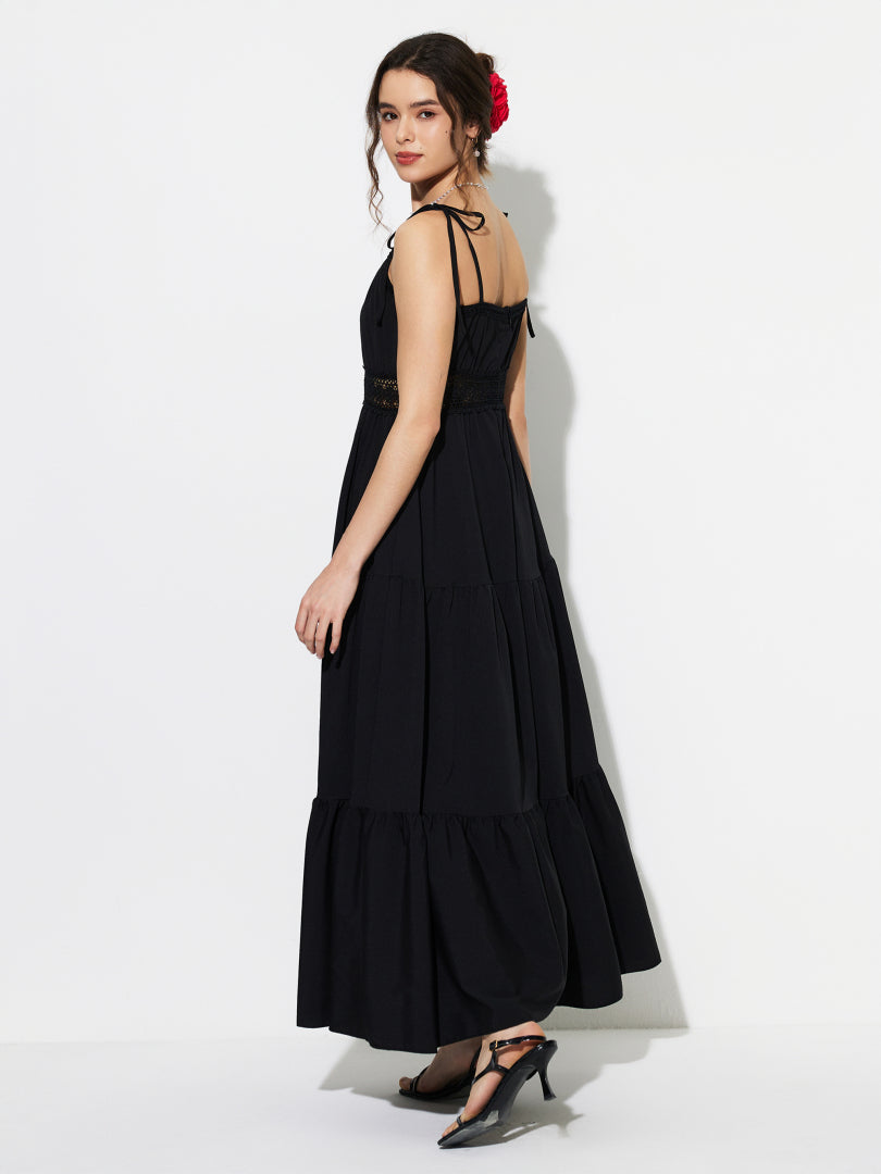 Patchwork A-Line Dress 1294042