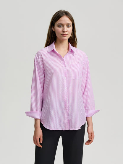 Buttoned Placket Blouse 113726