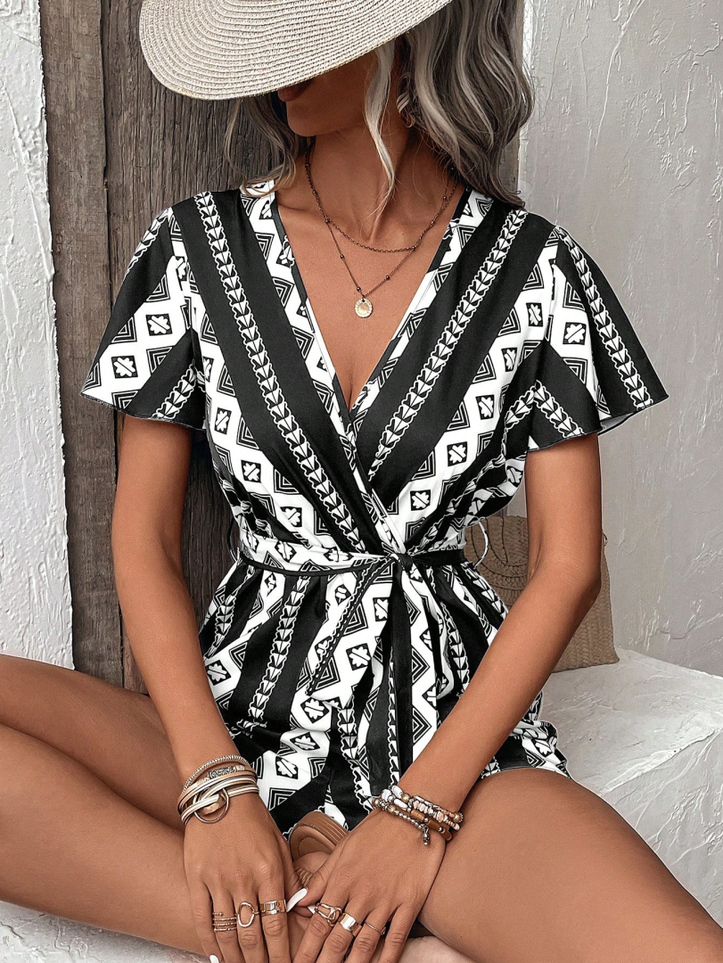 Belted Playsuit 1301022