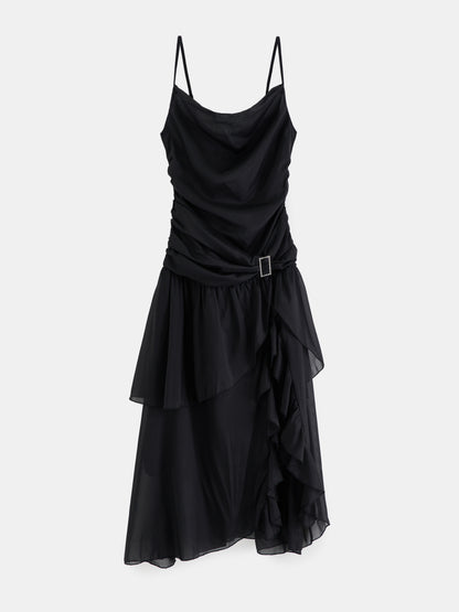 Ruffle A-Line Dress 1261142