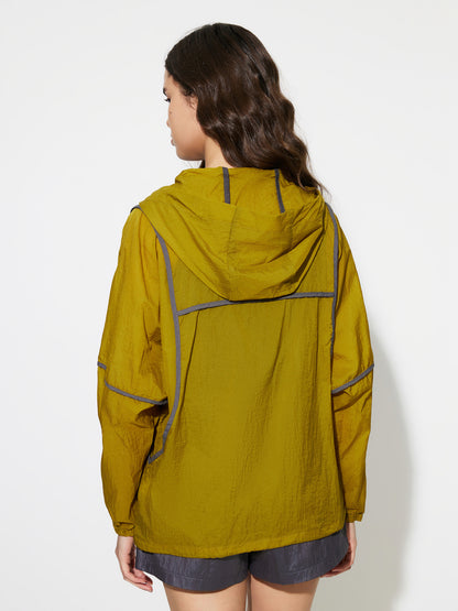 Contrast Stitch Windbreaker Jacket 1289972