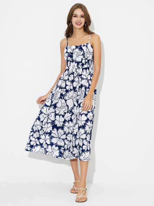 Printed A-Line Dress 120774