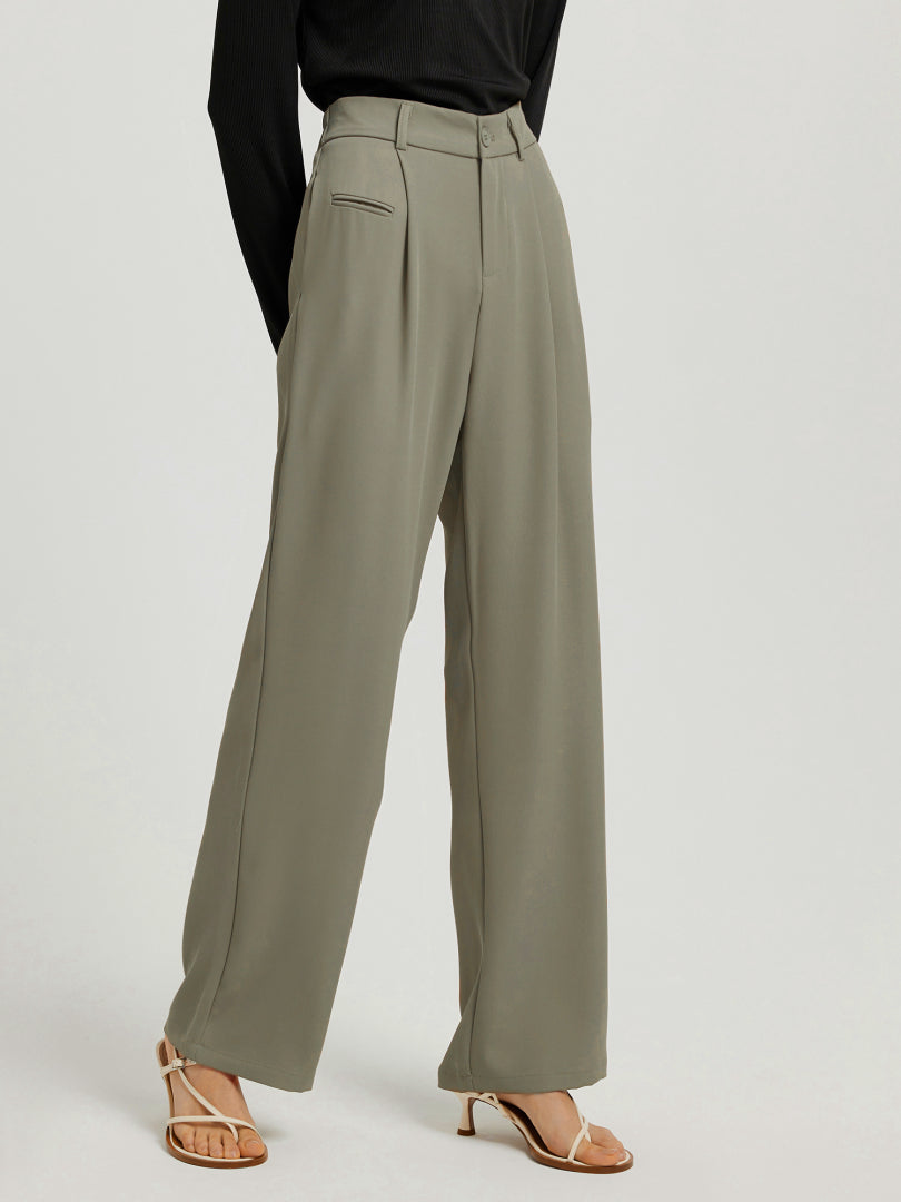 Darted Straight Leg Trousers 111243