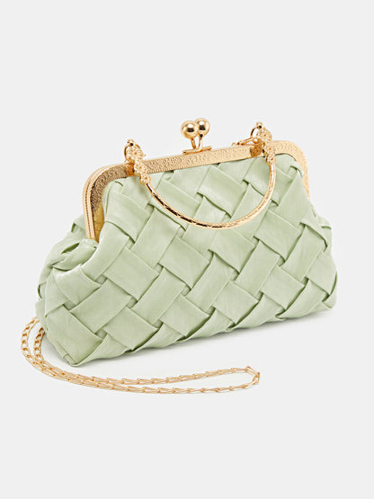 Basket Weave Sling Bag 120421