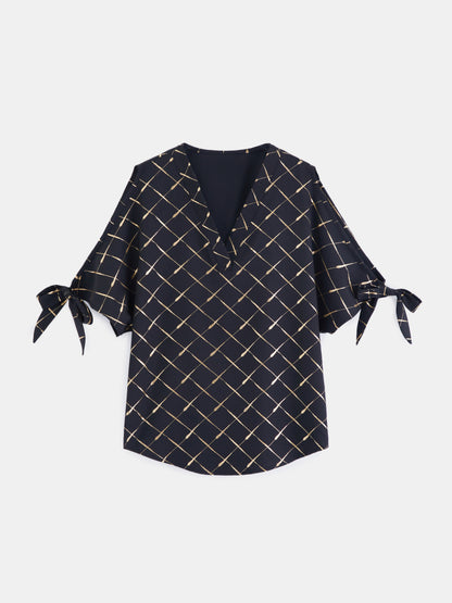 Tied Pullover Blouse 119400