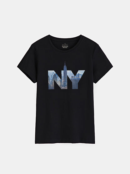 Printed Pullover T-Shirt 1267982