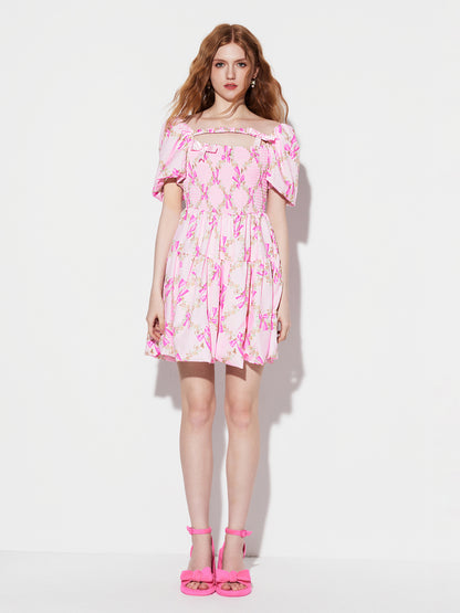 Bow A-Line Dress 1283962