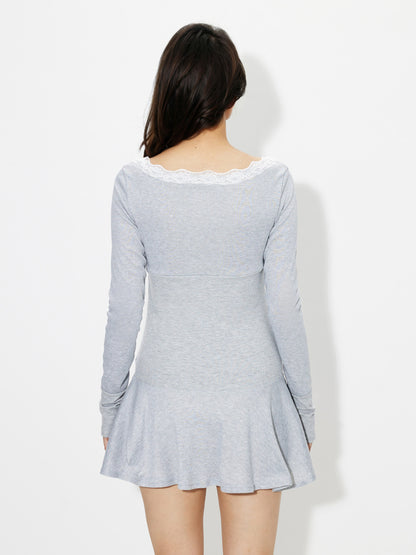 Ruffle A-Line Dress 1252572