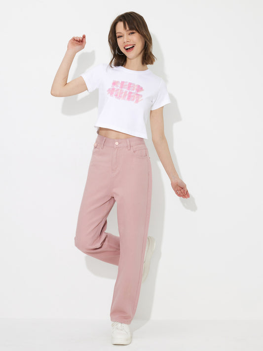 Straight Leg Jeans 1236712
