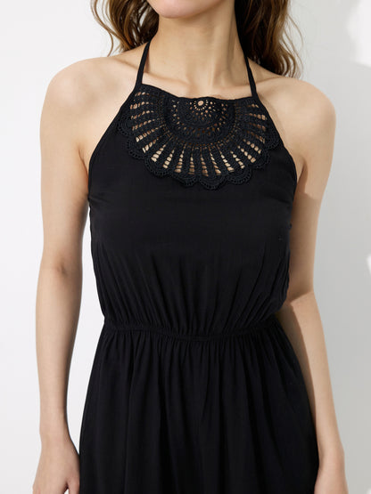 Lace-trimmed Playsuit 118848