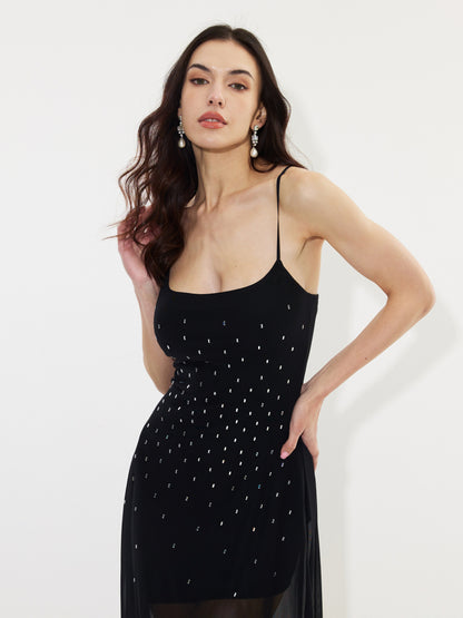 Patchwork A-Line Dress 1240232