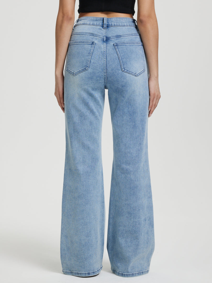 Flared Leg Jeans 116393