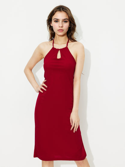 Open Back Bodycon Dress 1233192