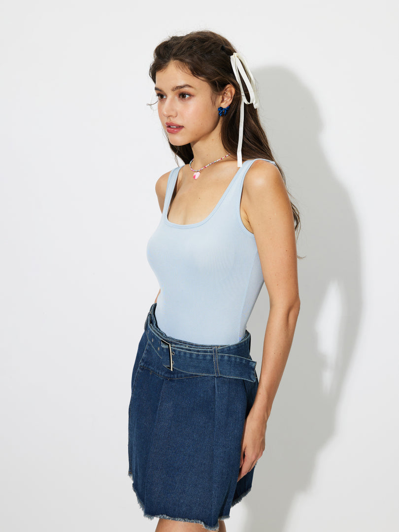 Cut Out Bodysuit 1257102