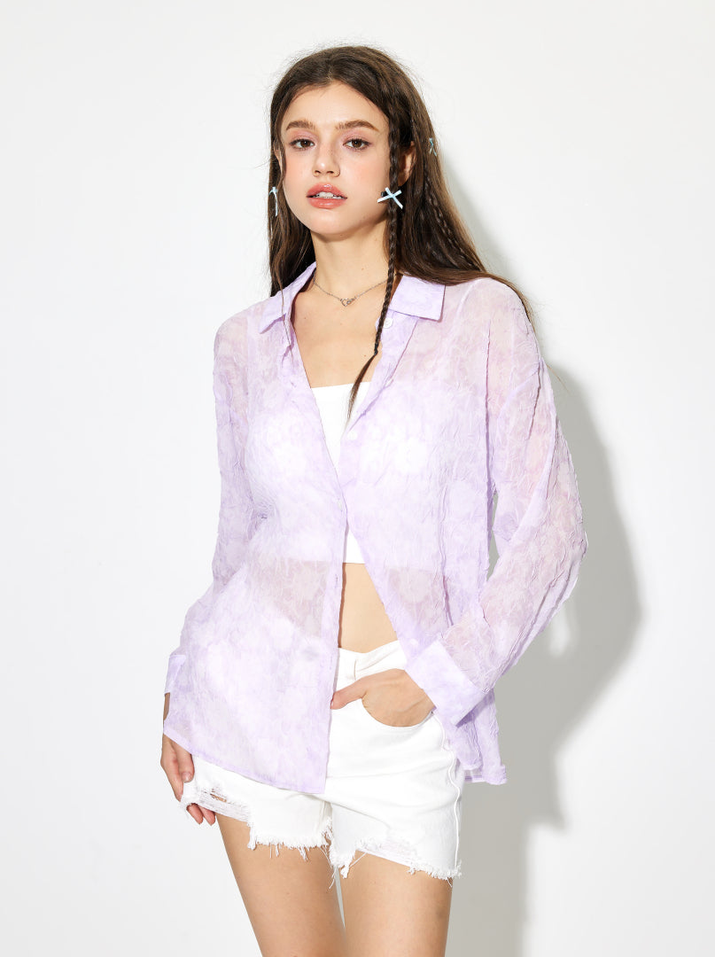 Placket Blouse 1267702