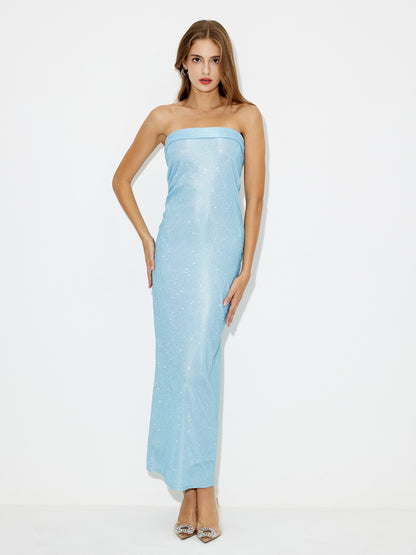 Shimmer Tube Dress 118356