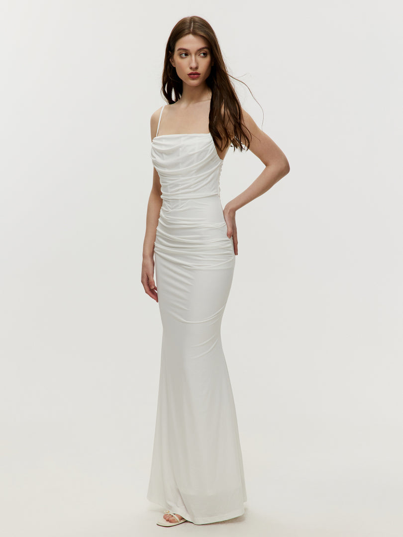 Maxi Gathered Cami Dress 107375
