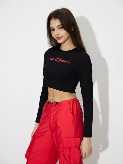 Printed Pullover T-Shirt 118684