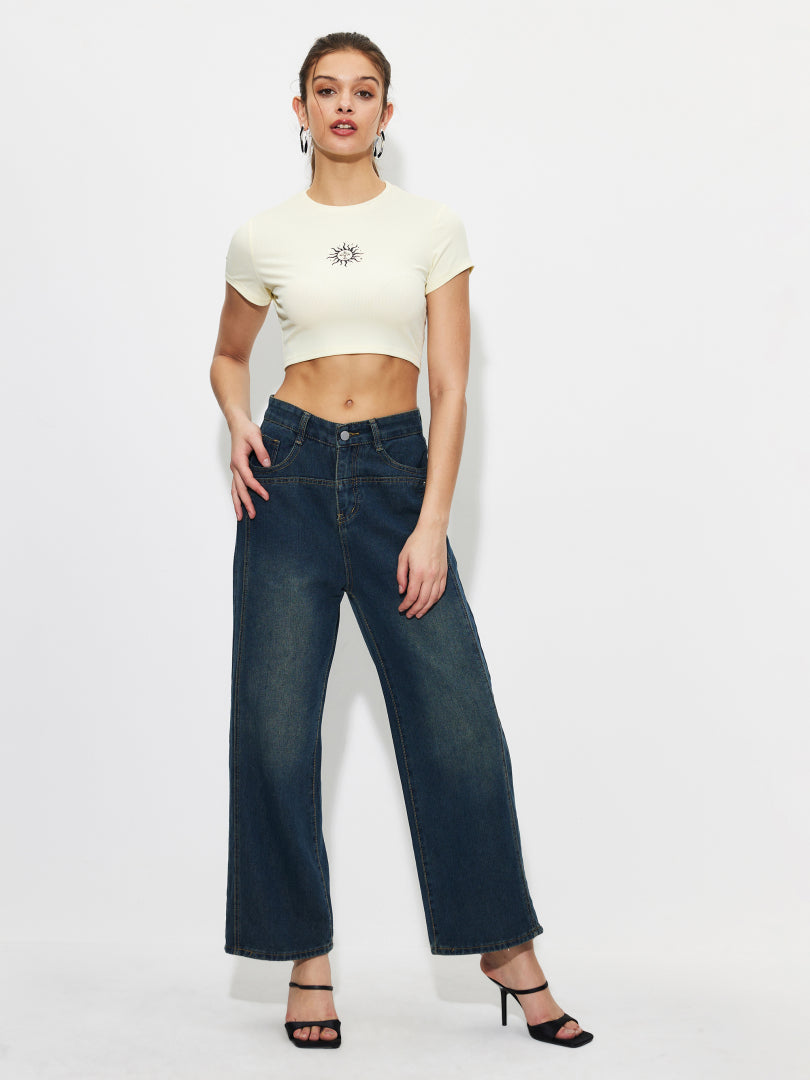 Straight Leg Jeans 1261232