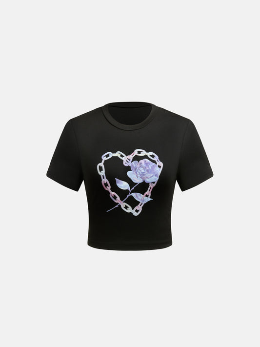Printed Pullover T-Shirt 1277522