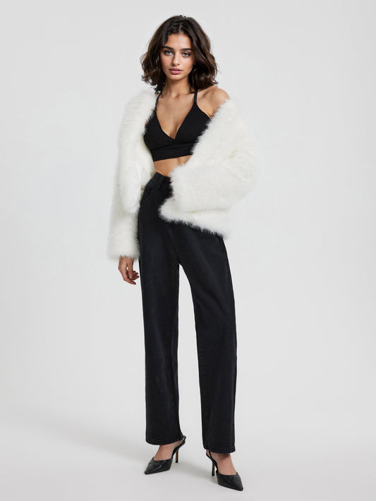 Straight Leg Jeans 113464