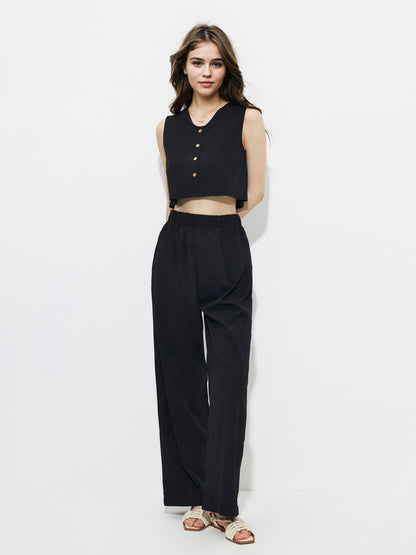 Buttoned Co-ord Set 1255382