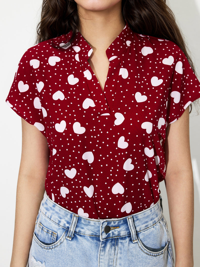 Printed Top 121317