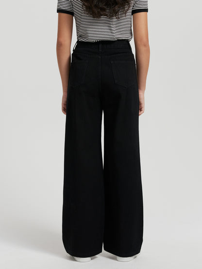 Ripped Straight Leg Jeans 112445