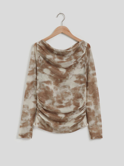 Sheer Pullover T-Shirt 113088