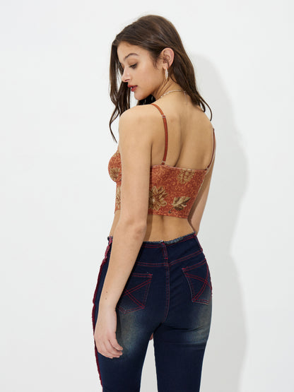 Printed Cami Top 1247152